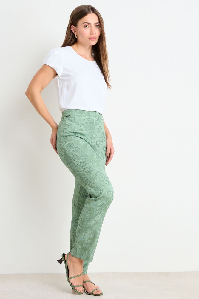 PANTALON VERDE OLIVA MUJER ASH - 5