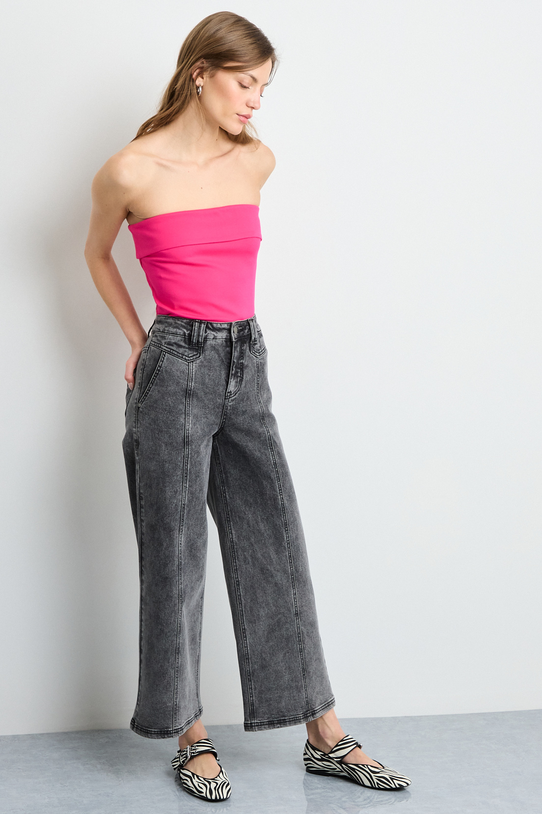 POLERA SIN MANGAS FUCSIA MUJER IO - 4