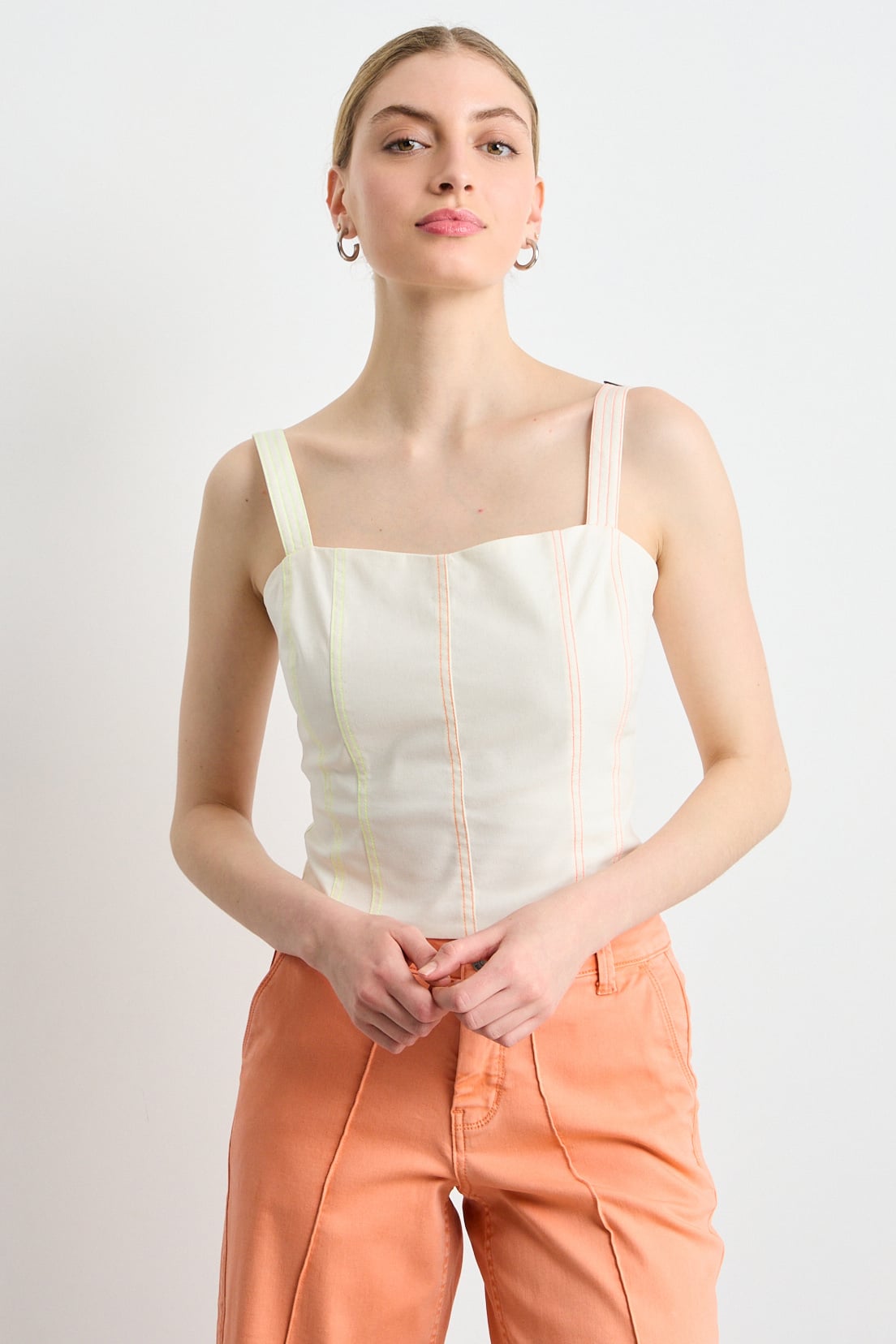 BLUSAS SIN MANGA CRUDO MUJER IO - 1