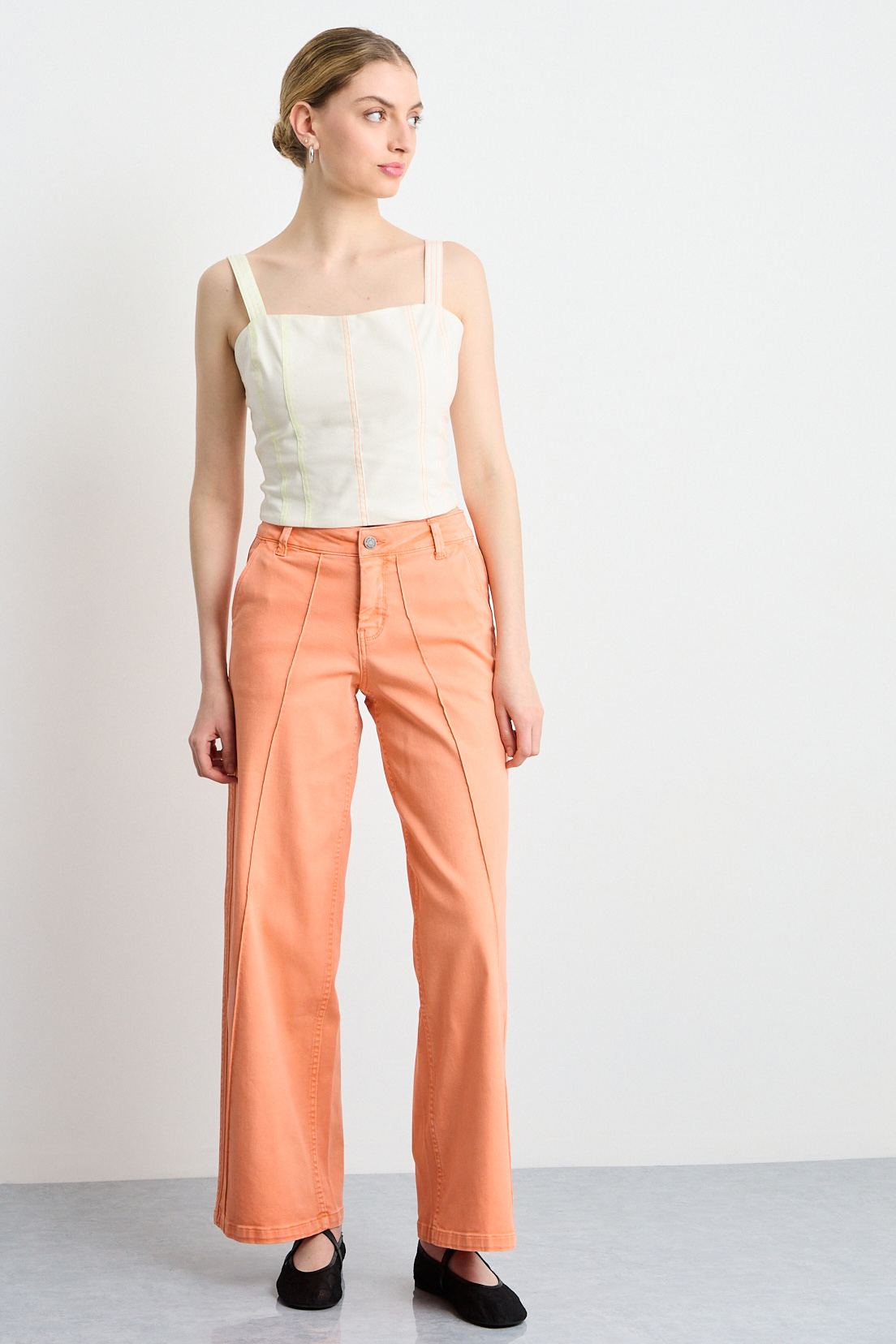 BLUSAS SIN MANGA CRUDO MUJER IO - 5