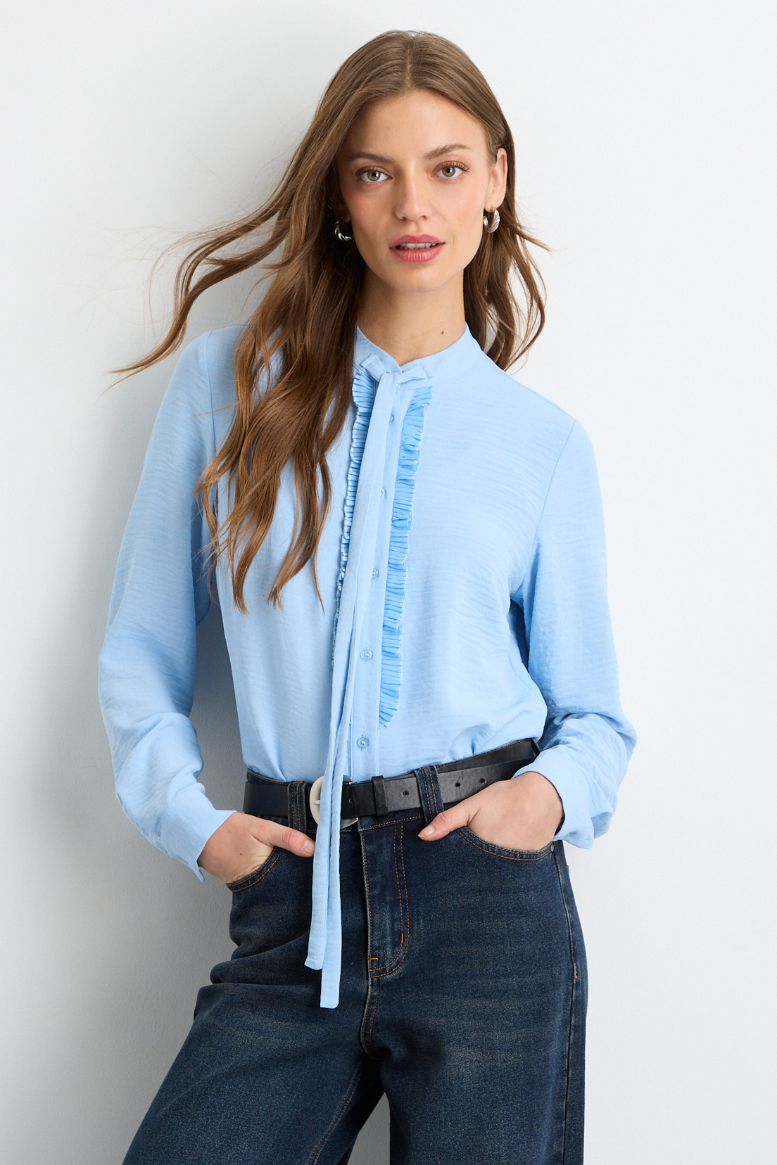 BLUSAS MANGA LARGA MUJER IO - 1
