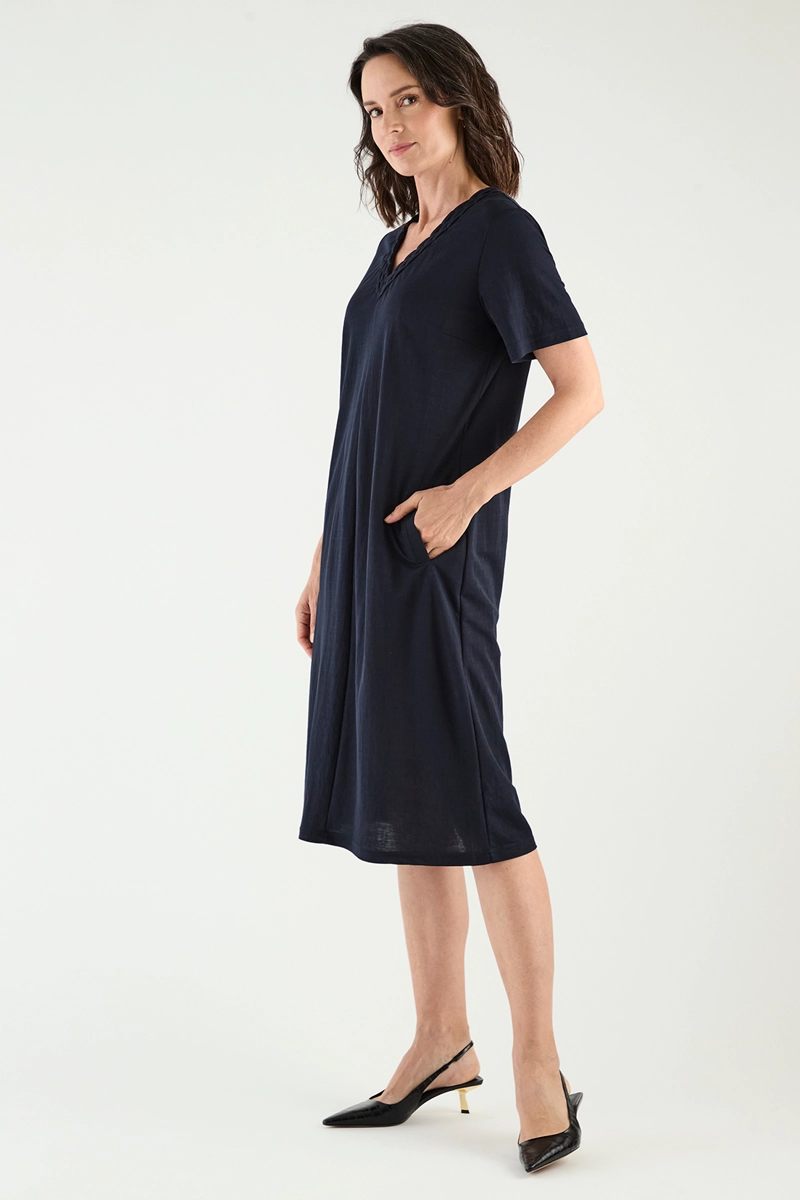 VESTIDO LARGO MUJER MAGRIFFE - 4