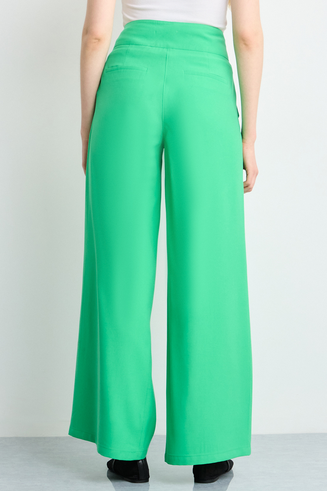 PANTALON VERDE OLIVA MUJER IO - 4