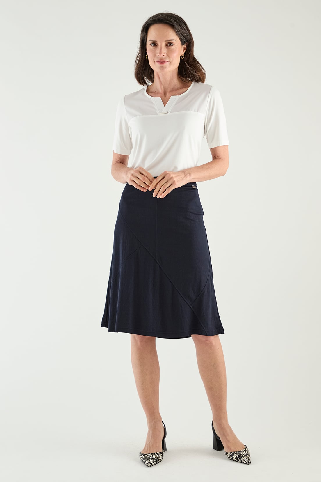 FALDA LARGA MUJER MAGRIFFE - 1