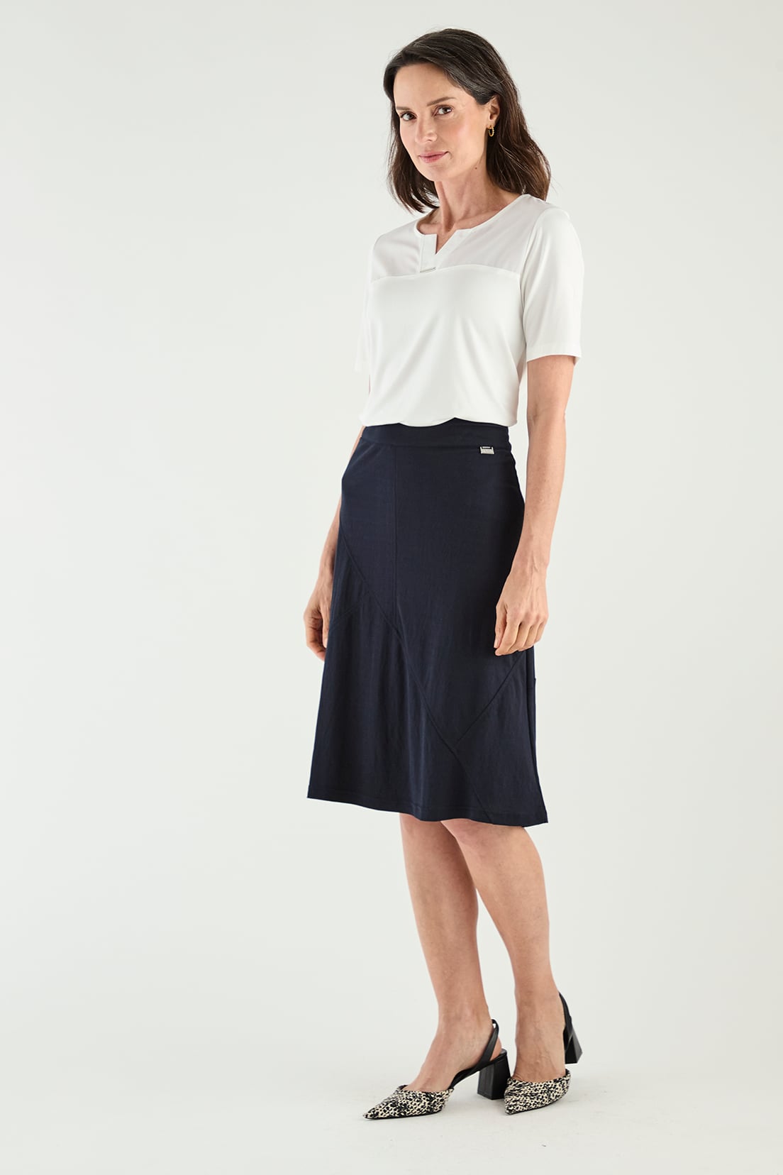FALDA LARGA MUJER MAGRIFFE - 4