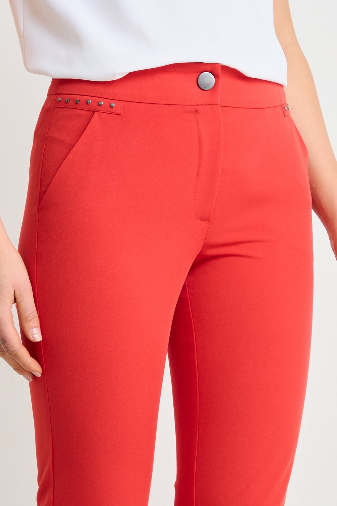 PANTALON ROJO MUJER ASH - 3