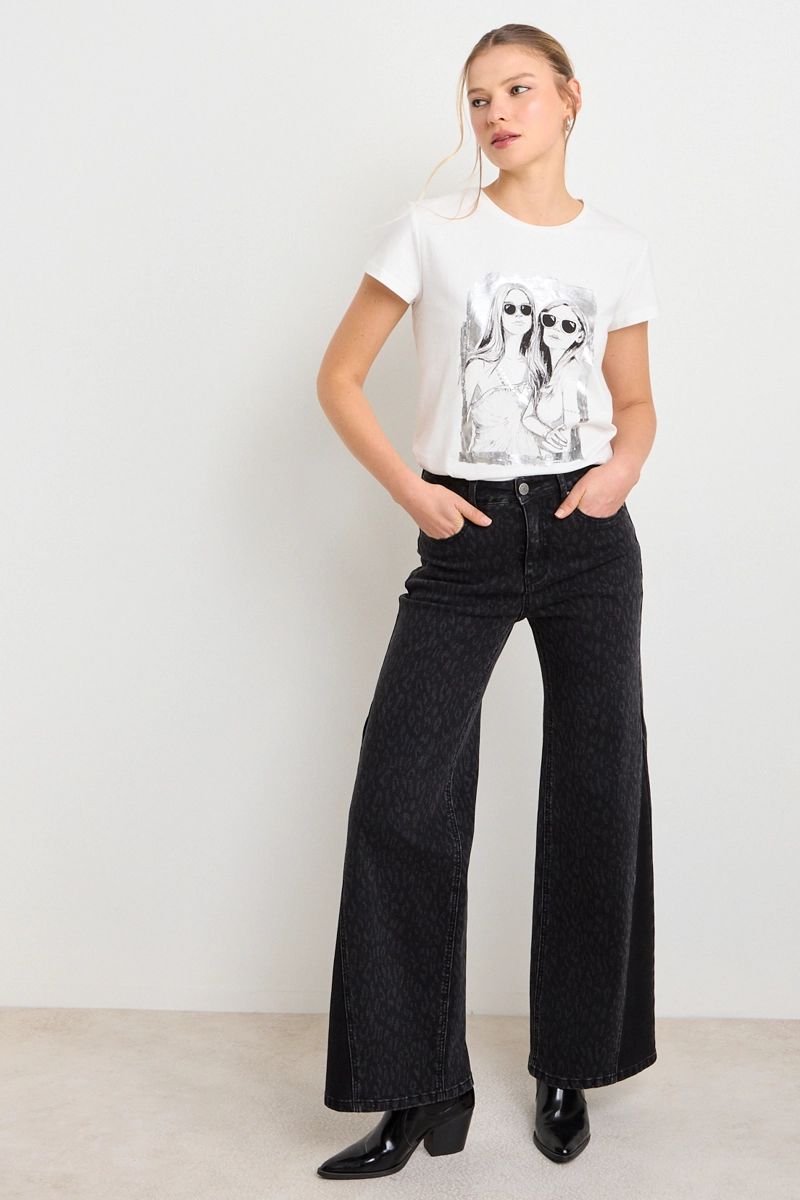 POLERA MANGA CORTA CRUDO MUJER ASH - 4