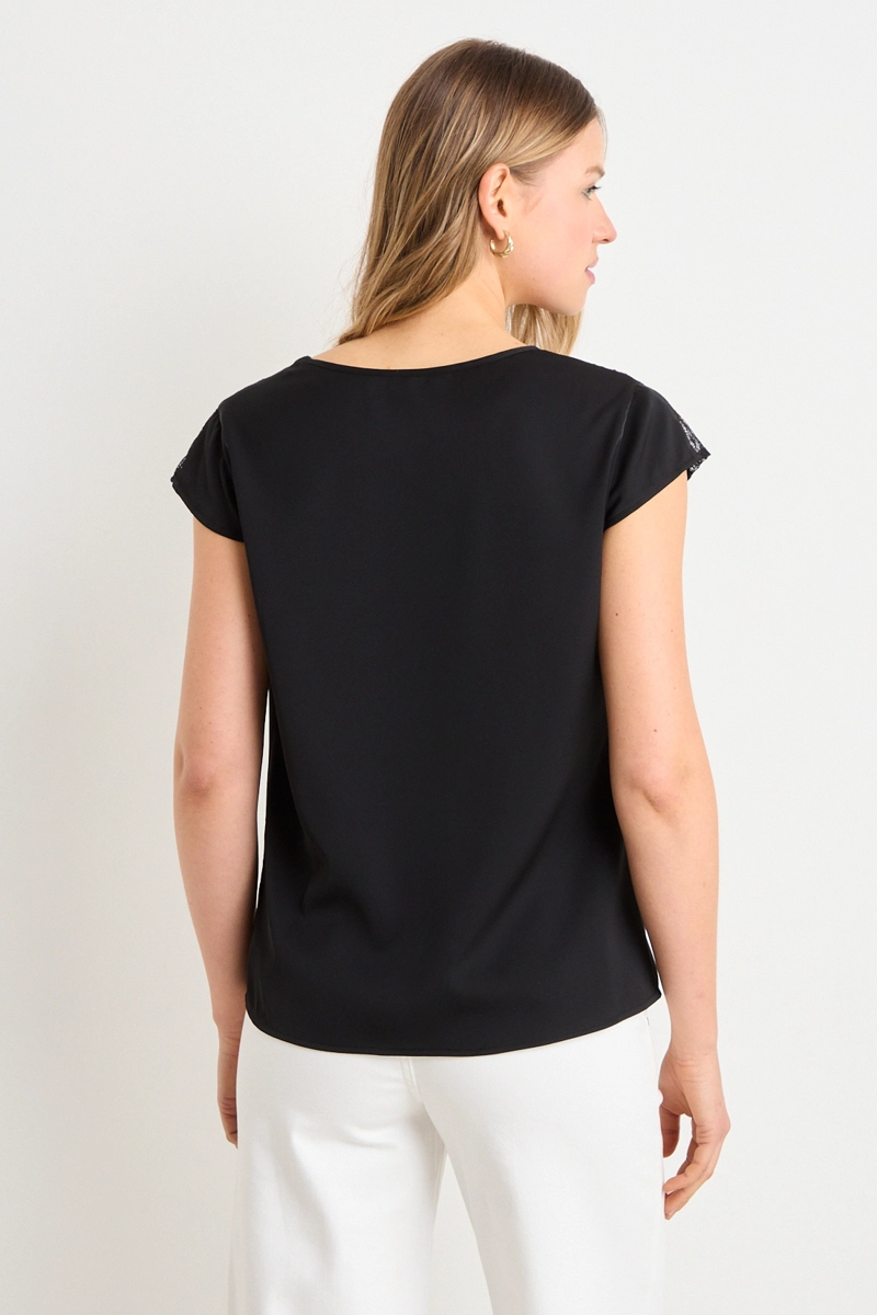 BLUSAS NEGRO MUJER ASH - 3