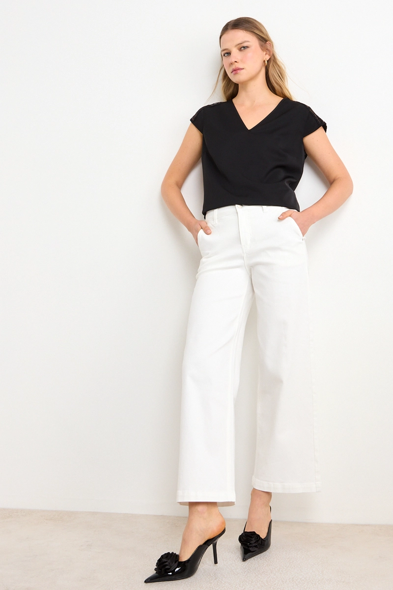 BLUSAS NEGRO MUJER ASH - 5