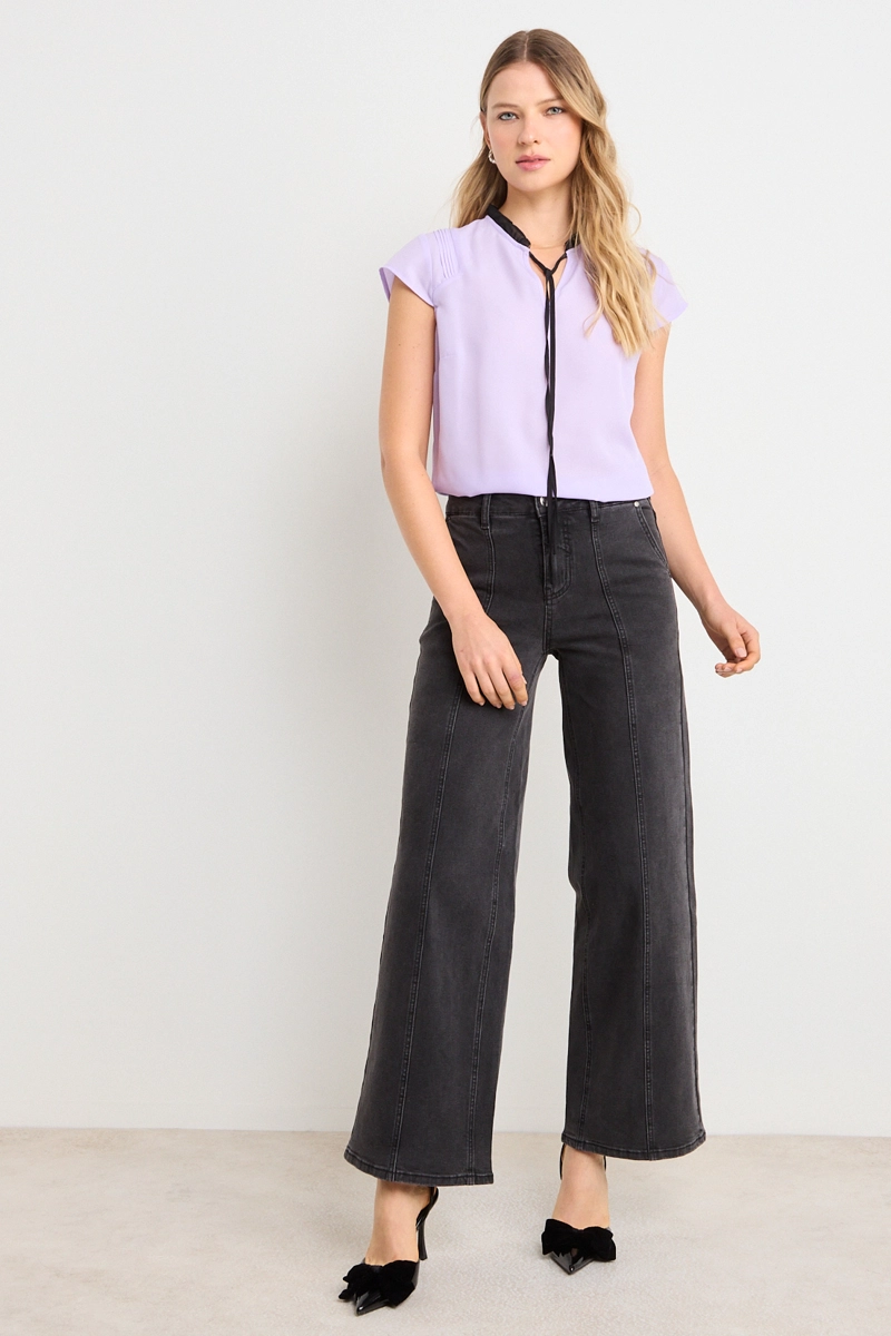 BLUSAS MORADO MUJER ASH - 4