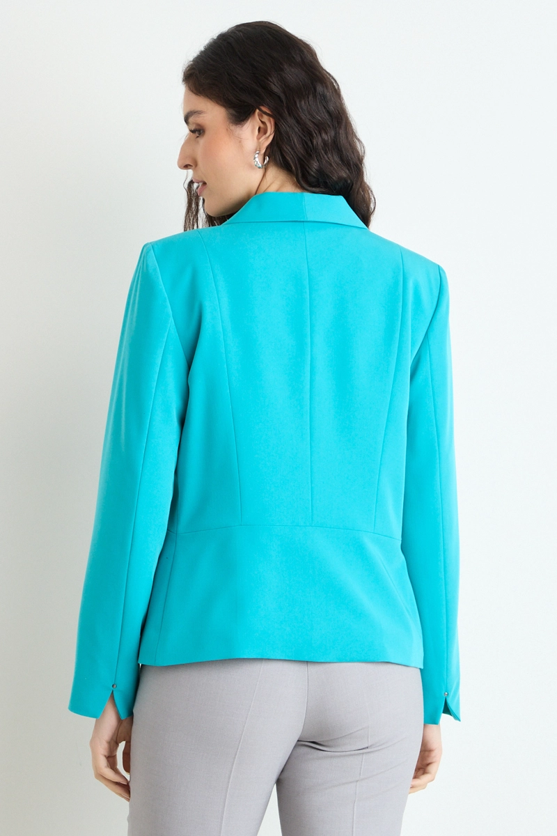 BLAZER VERDE MUJER ASH - 2
