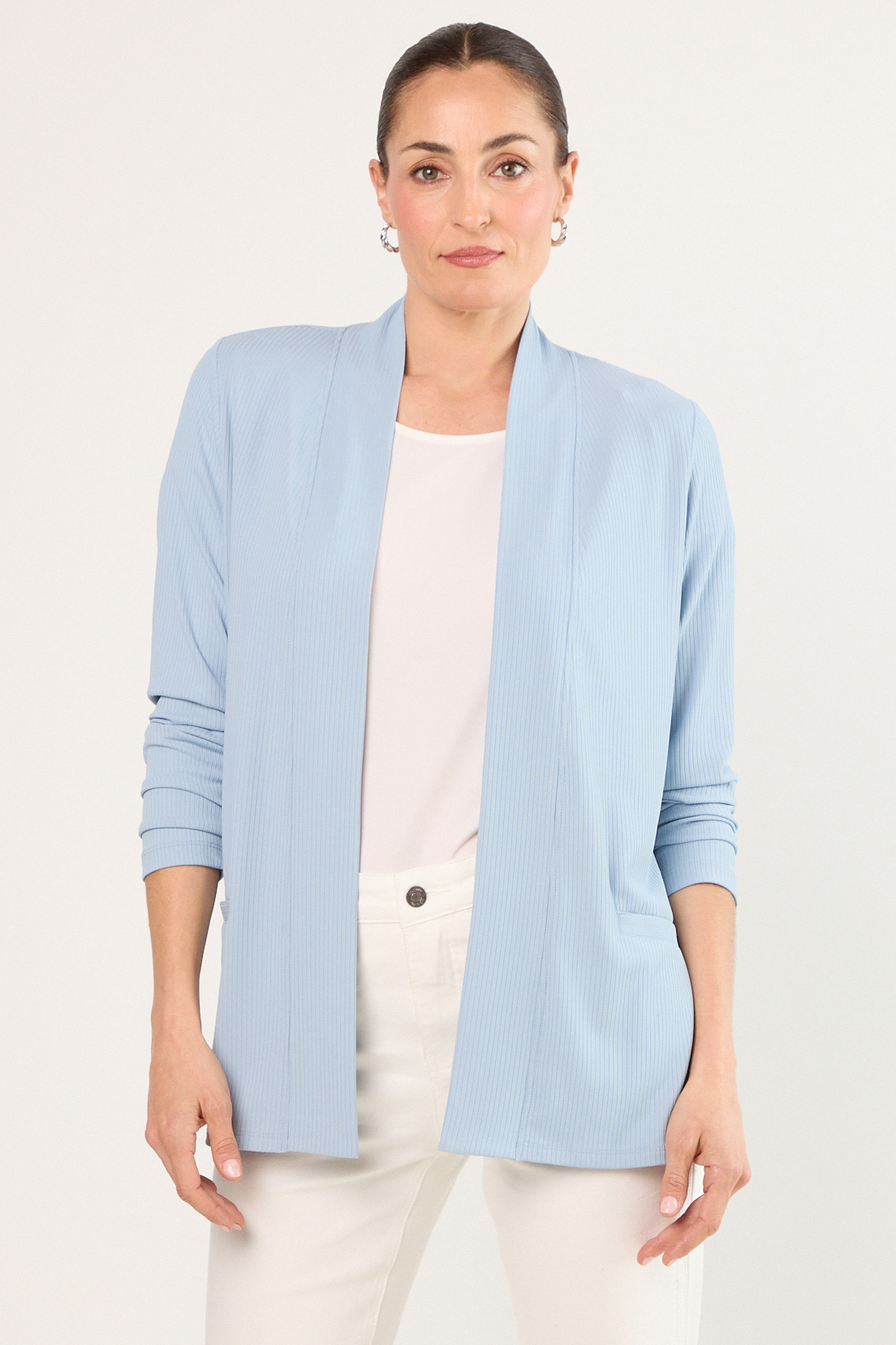 TAPADO ABIERTO CELESTE MUJER MAGRIFFE - 1