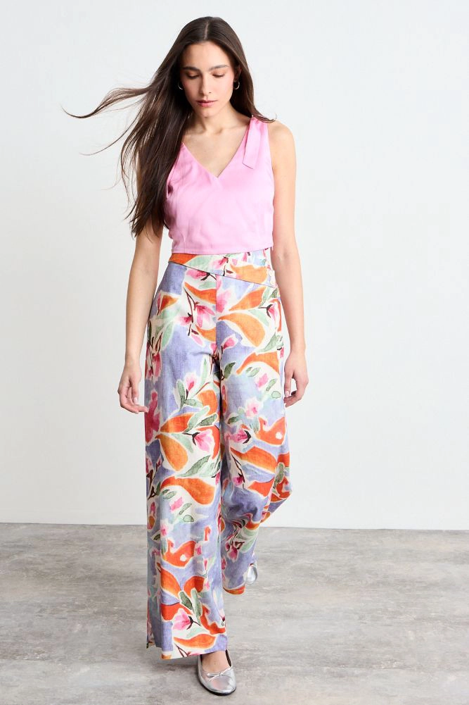 PANTALON FANTASIA BEIGE MUJER IO - 1