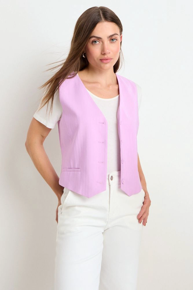 GILET MORADO MUJER ASH - 2