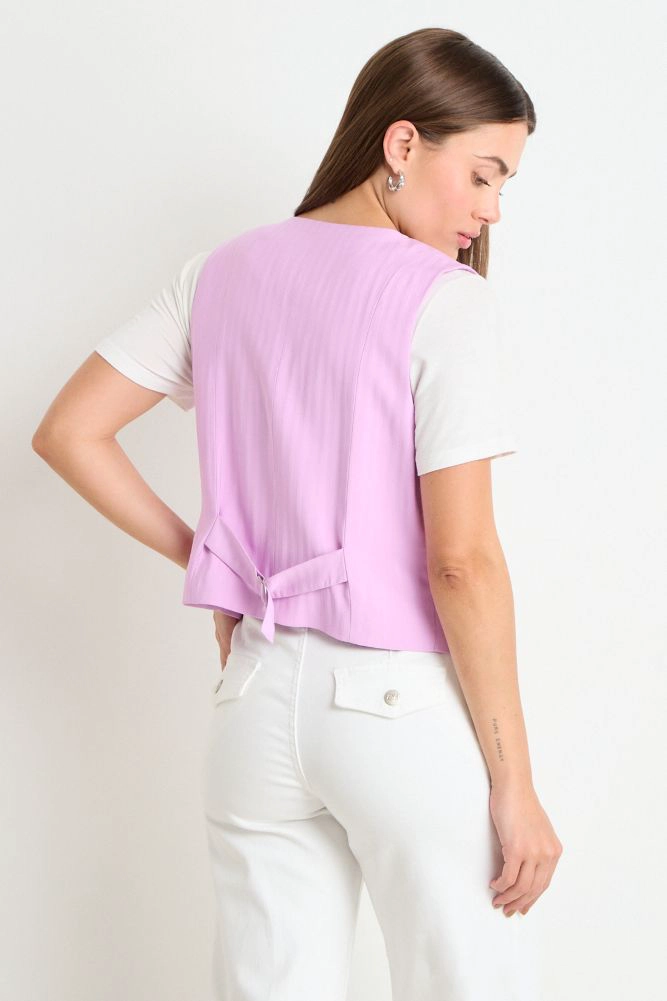 GILET MORADO MUJER ASH - 3