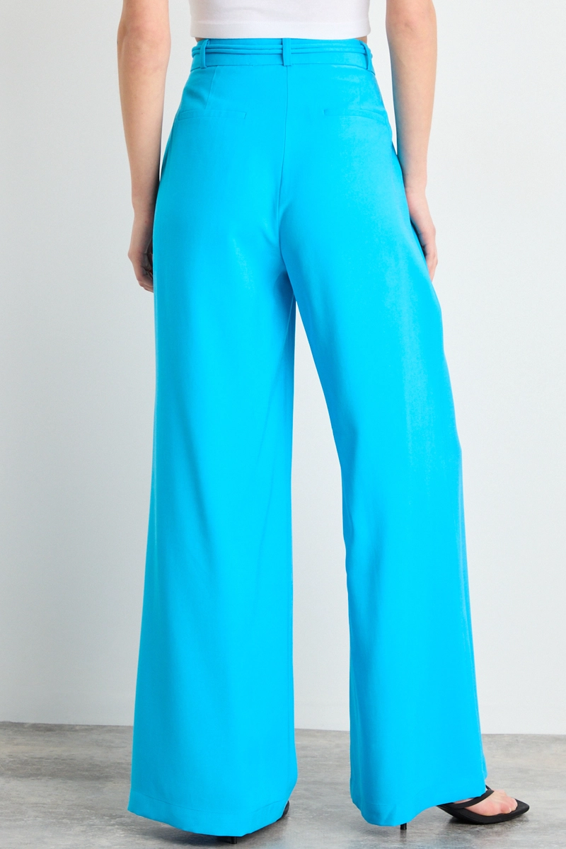 PANTALON LISO CELESTE MUJER IO - 7