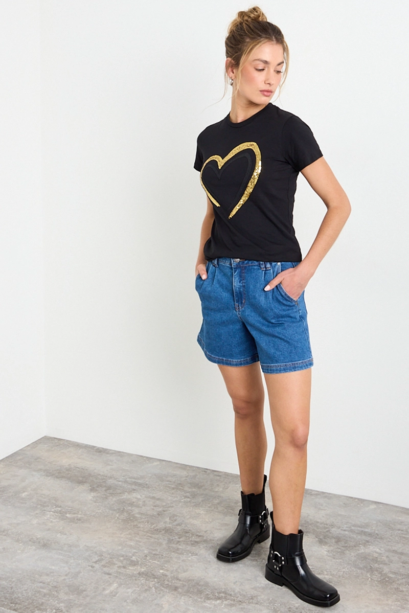 POLERA NEGRO MUJER IO - 4