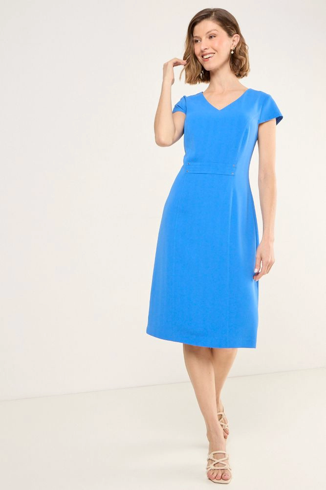 VESTIDO JUMPER AZUL MUJER MAGRIFFE - 3