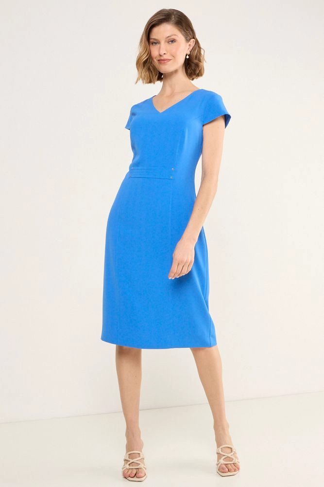 VESTIDO JUMPER AZUL MUJER MAGRIFFE - 4