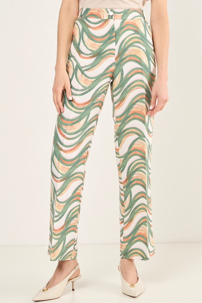 PANTALON BEIGE MUJER MAGRIFFE - 2