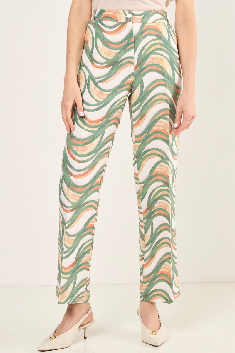PANTALON BEIGE MUJER MAGRIFFE - 2