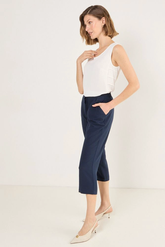 BLUSA SIN MANGAS CON TEXTURA BLANCO MUJER MAGRIFFE - 4