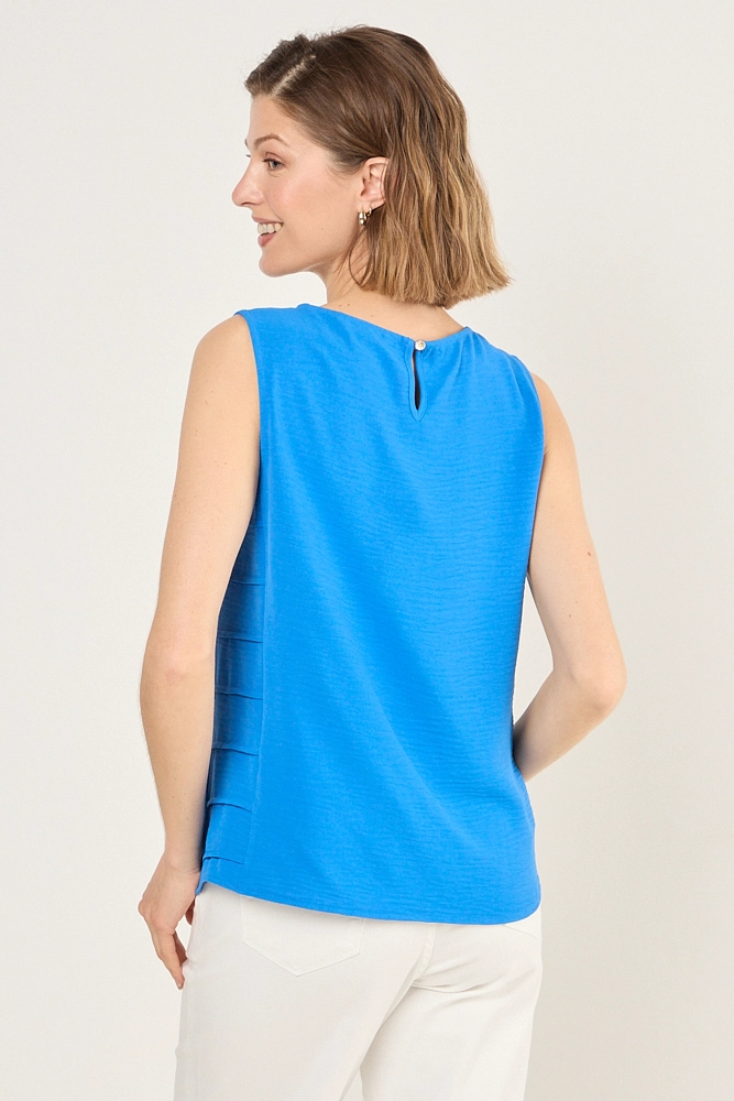 BLUSA SIN MANGAS AZUL MUJER MAGRIFFE - 3