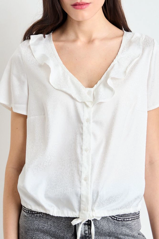 BLUSA LISA CRUDO MUJER IO - 3