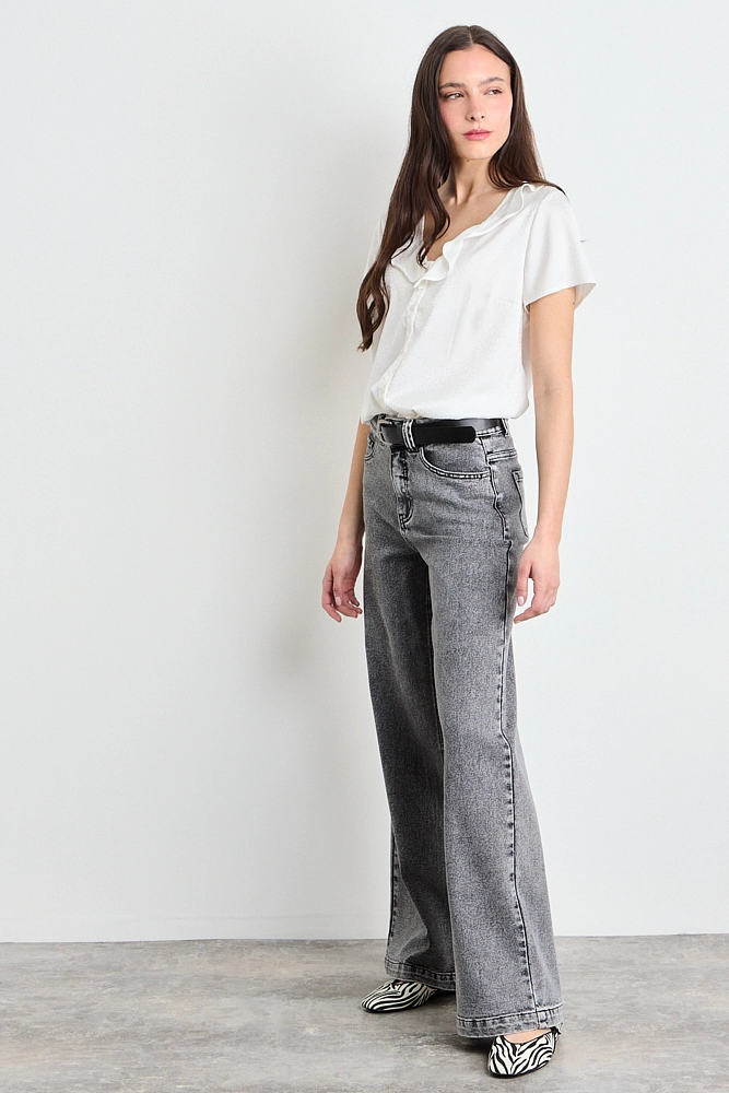 BLUSA LISA CRUDO MUJER IO - 4