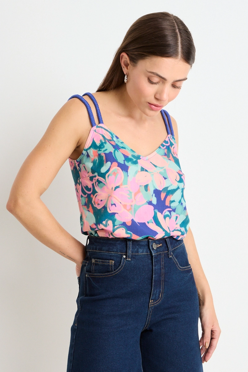 BLUSA FANTASIA FUCSIA MUJER IO - 2