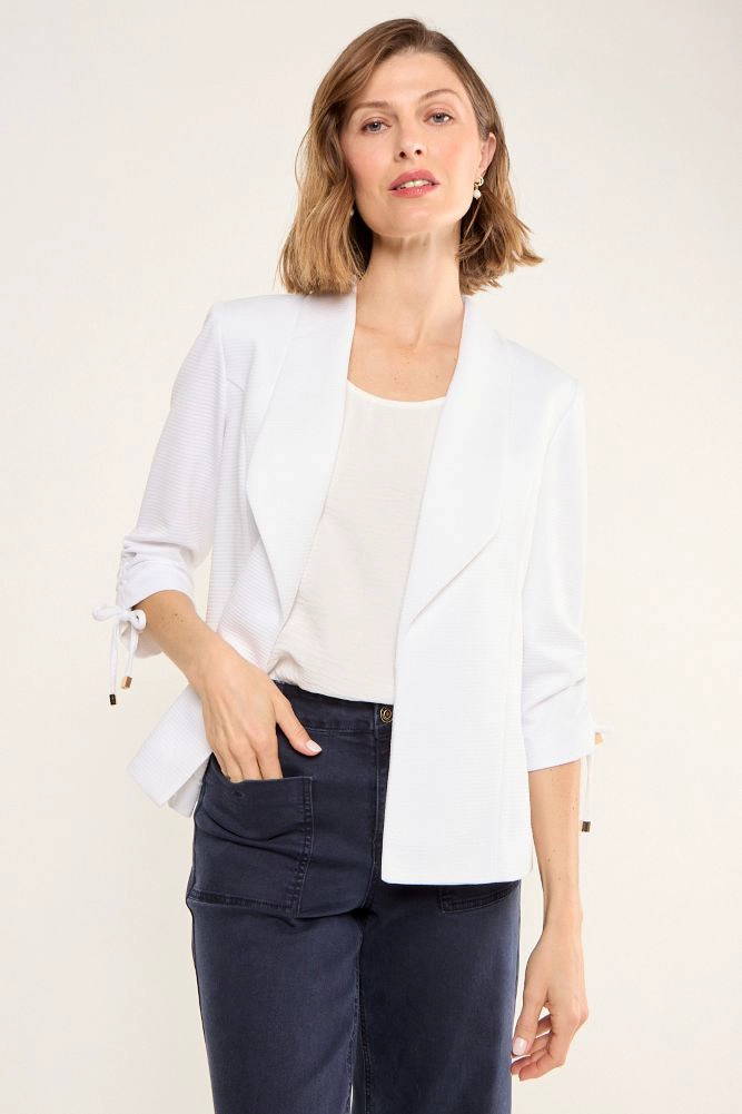 BLAZER LISO CRUDO MUJER MAGRIFFE - 1