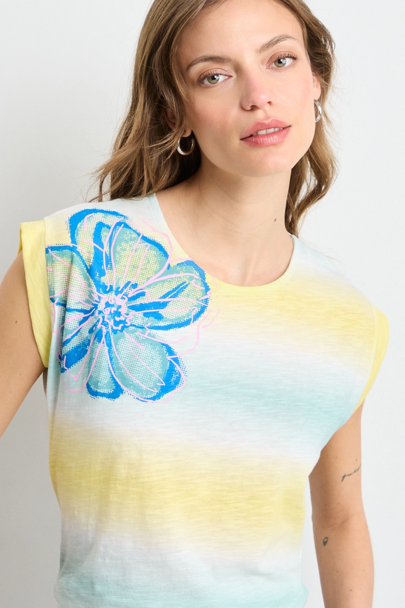 POLERA SIN MANGAS CRUDO MUJER IO - 2