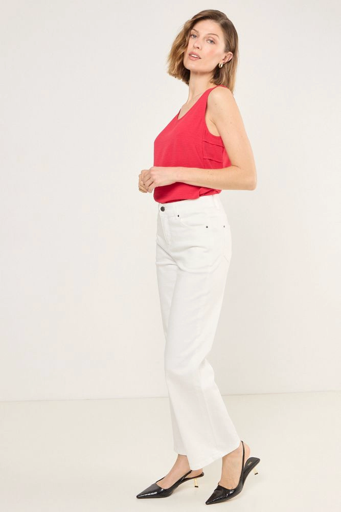 JEANS LISO CRUDO MUJER MAGRIFFE - 5