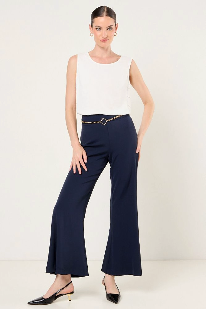 CALZA AZUL MUJER MAGRIFFE - 1