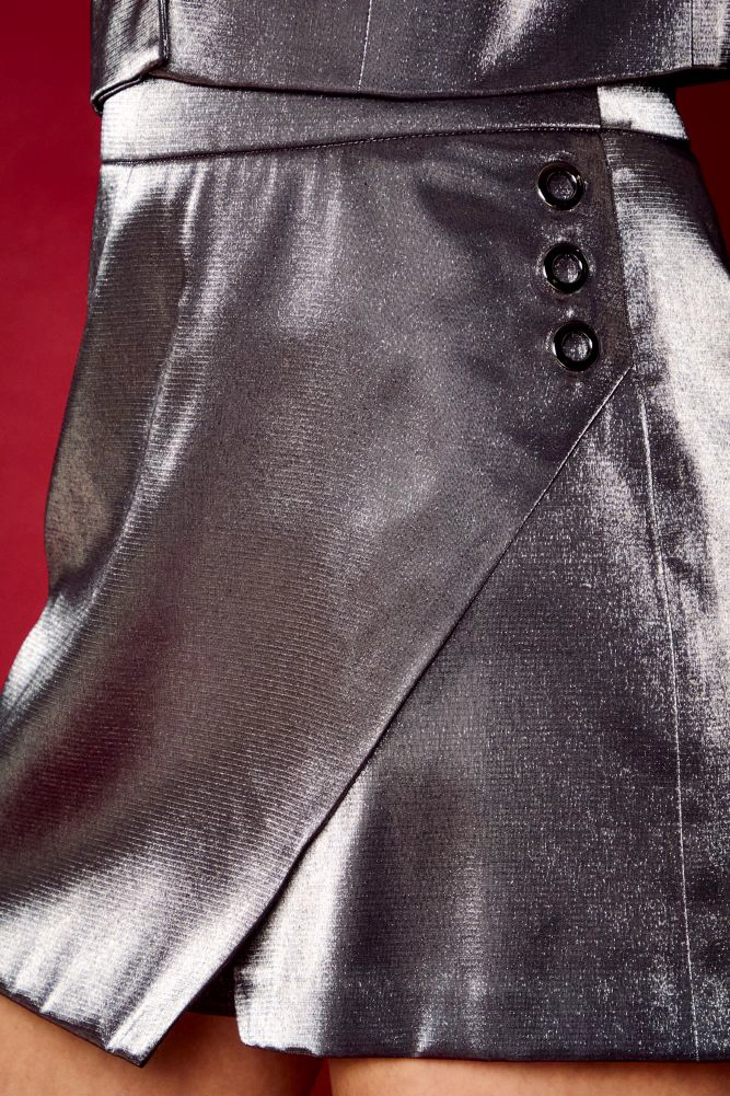SHORT FANTASIA GRIS MUJER IO - 2