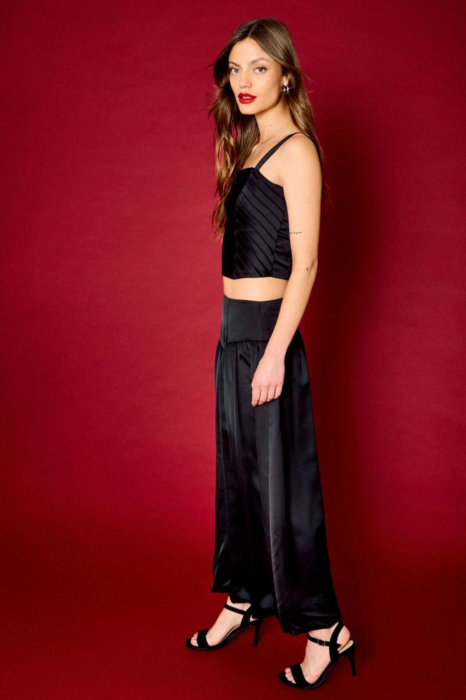BLUSA LISA NEGRO MUJER IO - 4