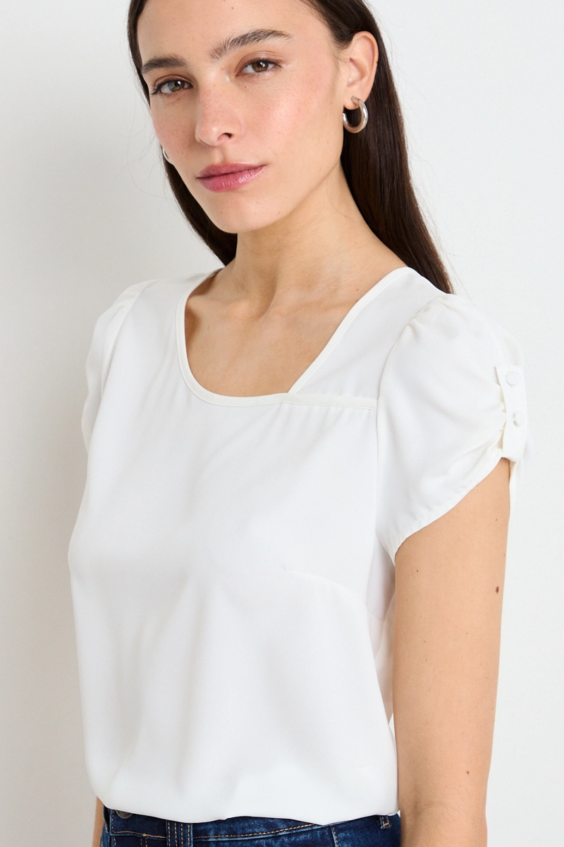 BLUSA LISA CRUDO MUJER IO - 2