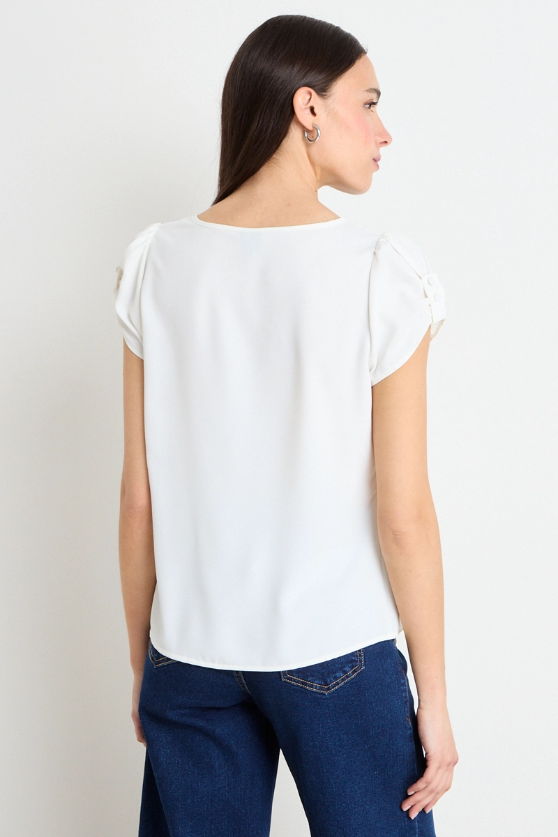 BLUSA LISA CRUDO MUJER IO - 3