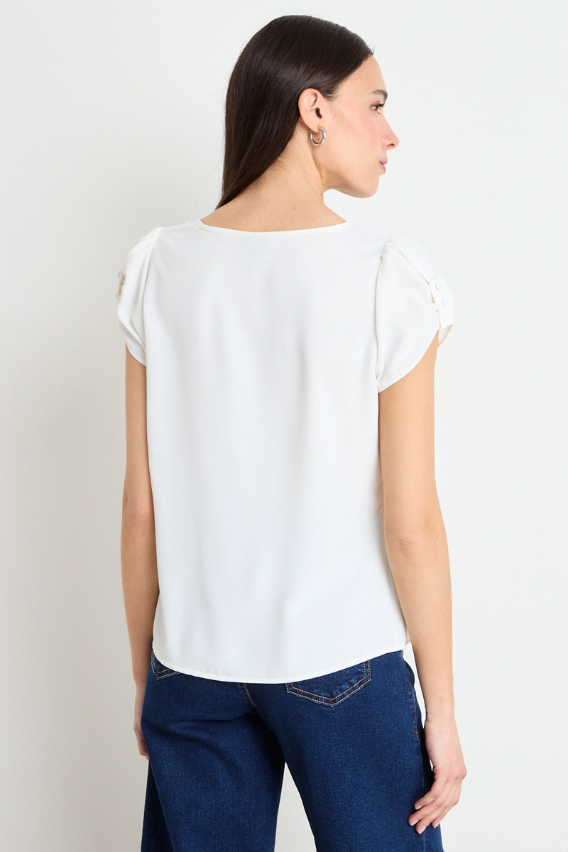 BLUSA LISA CRUDO MUJER IO - 3