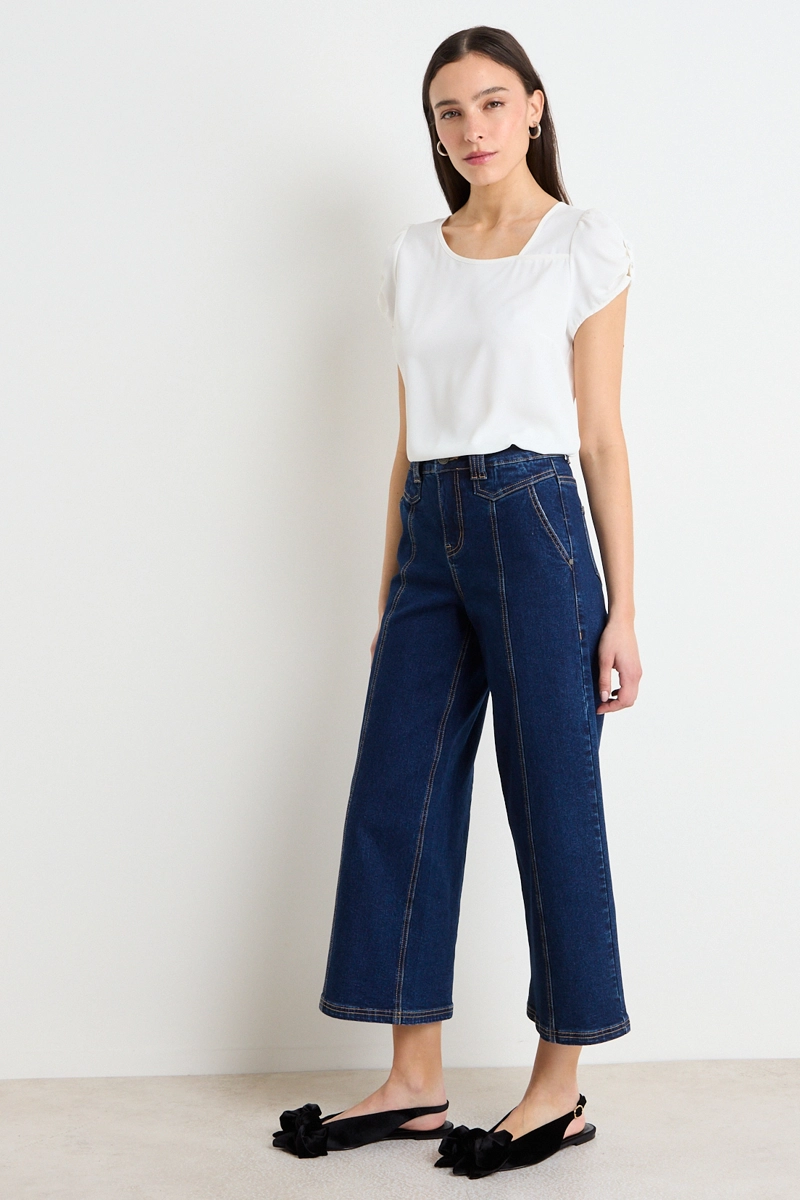 BLUSA LISA CRUDO MUJER IO - 5