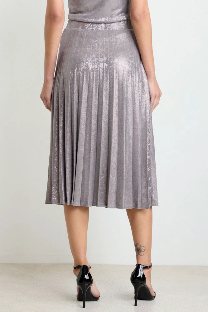 FALDA PLISADA GRIS MUJER ASH - 4