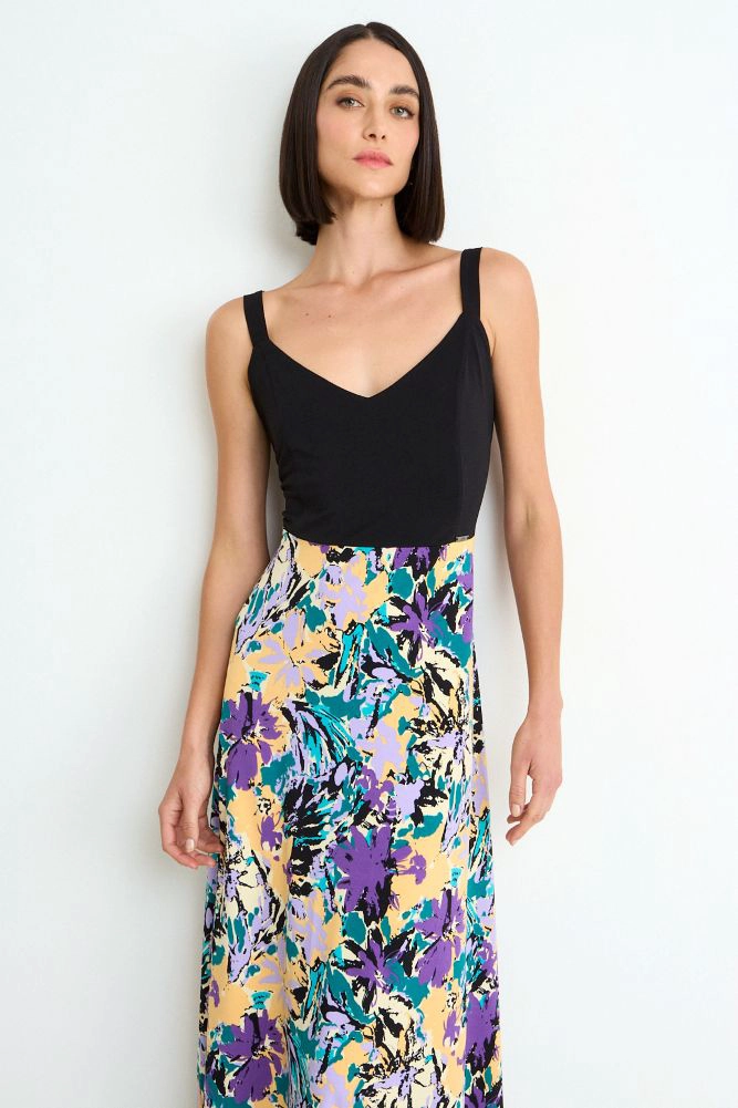 VESTIDO LARGO FANTASIA VERDE  MUJER ASH - 2