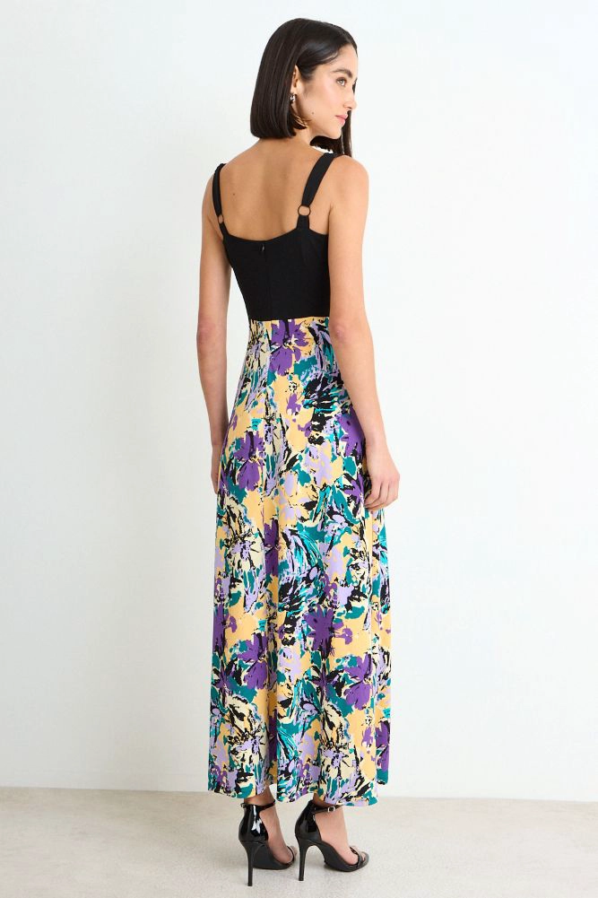 VESTIDO LARGO FANTASIA VERDE  MUJER ASH - 5