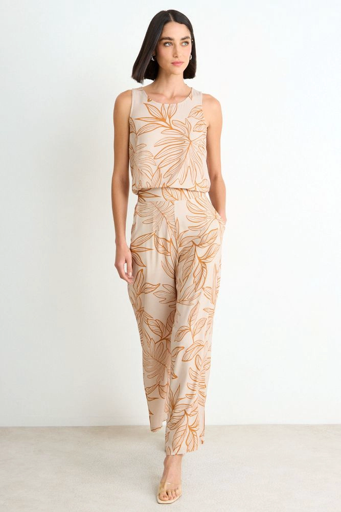 PANTALON BEIGE MUJER ASH - 1