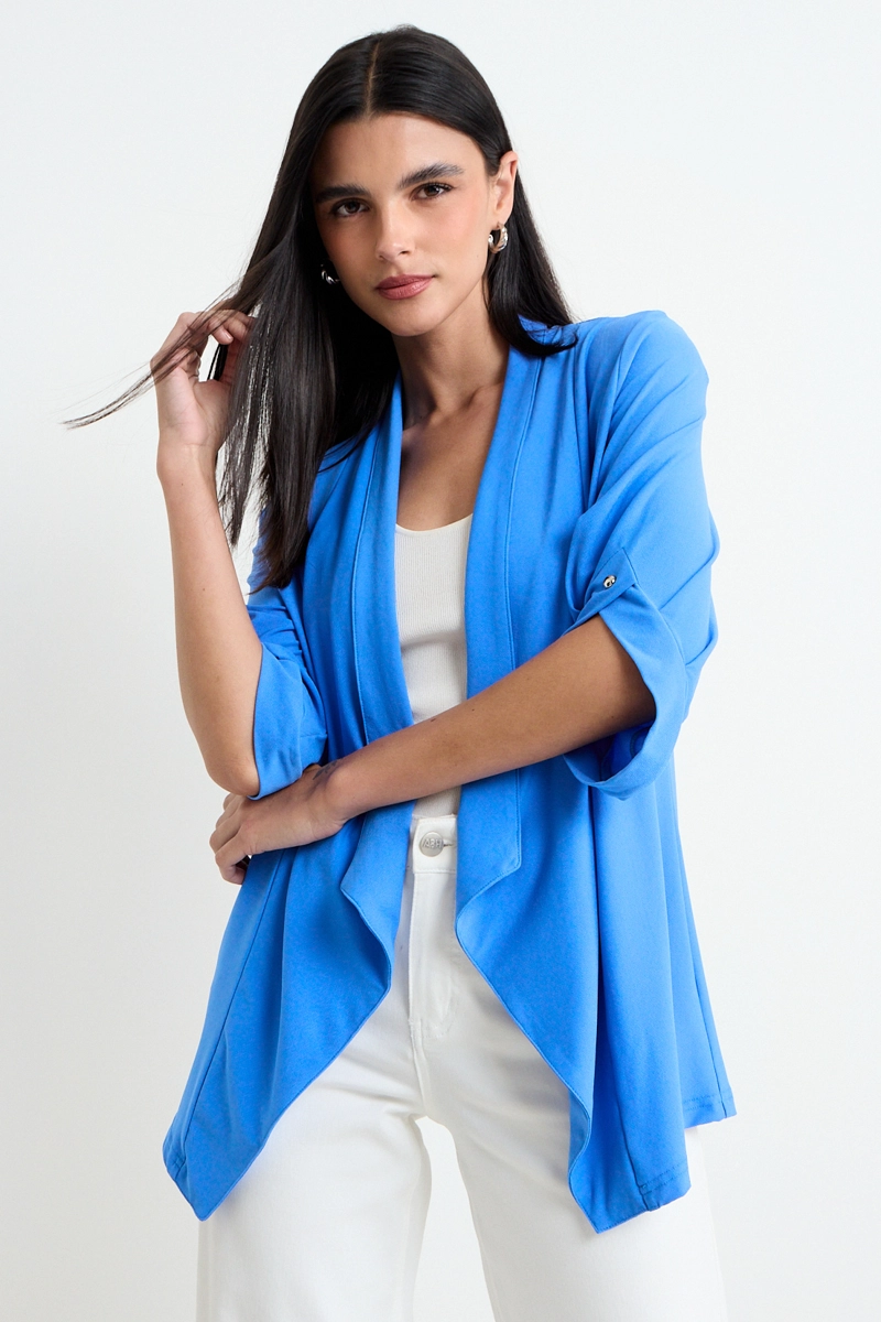 TAPADO LISO AZUL MUJER ASH - 1