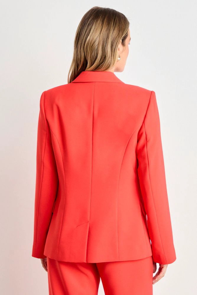 BLAZER LISO ROJO MUJER ASH - 3