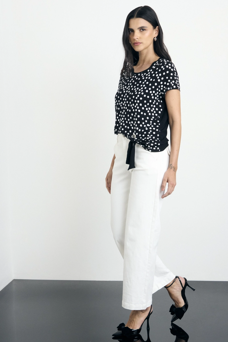 POLERA FANTASIA NEGRO MUJER ASH - 5