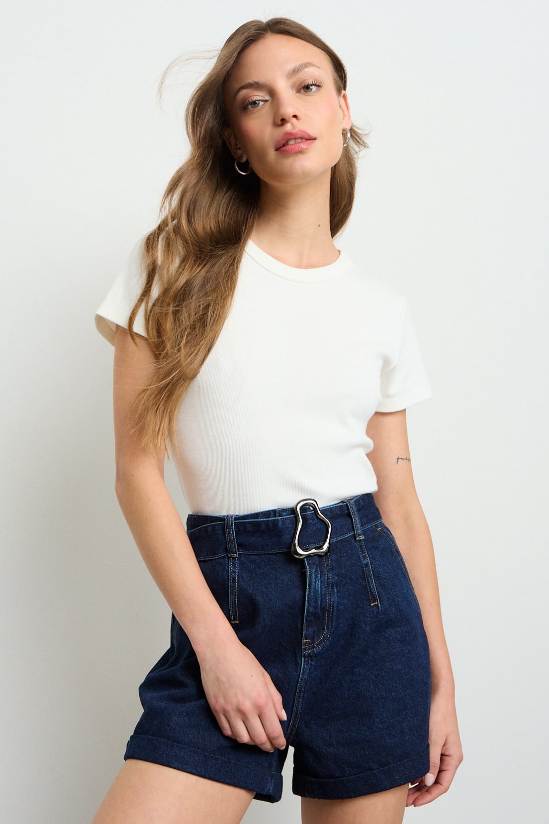 POLERA LISA CRUDO MUJER IO - 2
