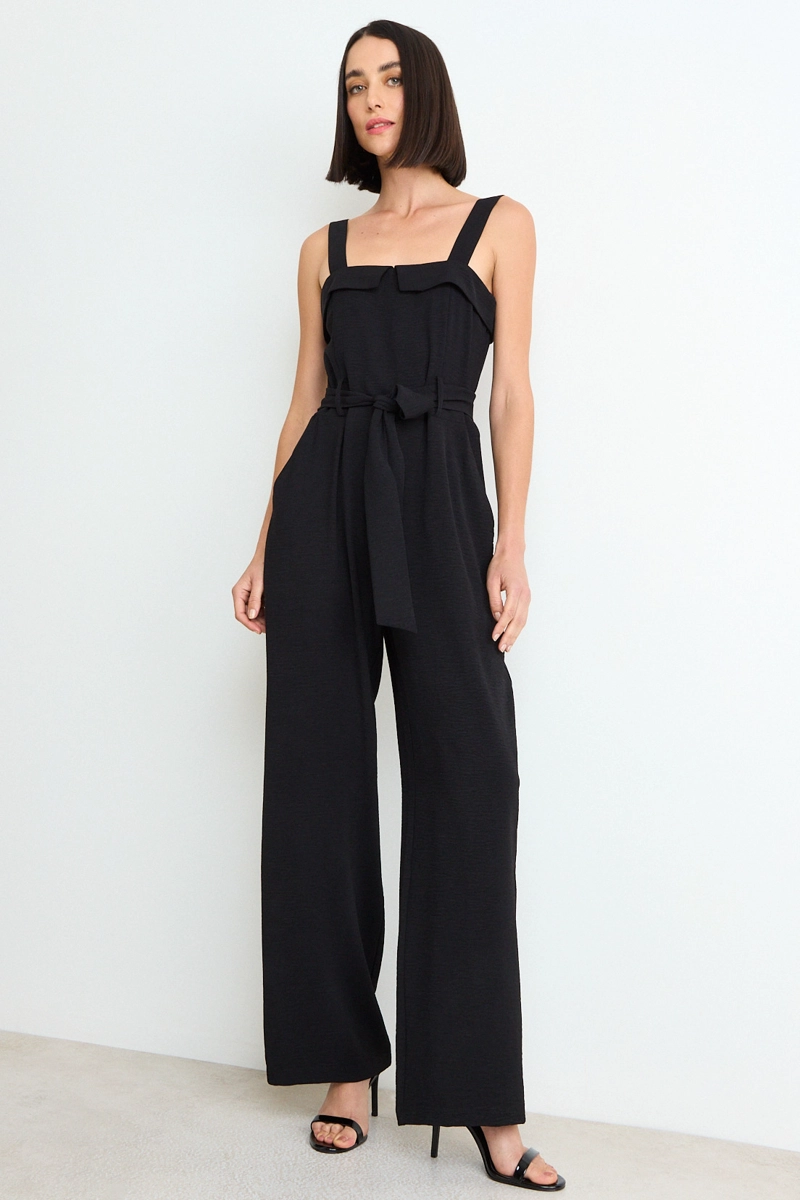 ENTERITO LISO NEGRO MUJER ASH - 1