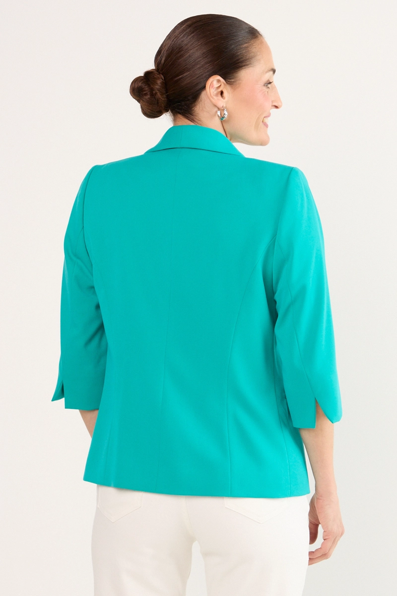 BLAZER VERDE MUJER MAGRIFFE - 3